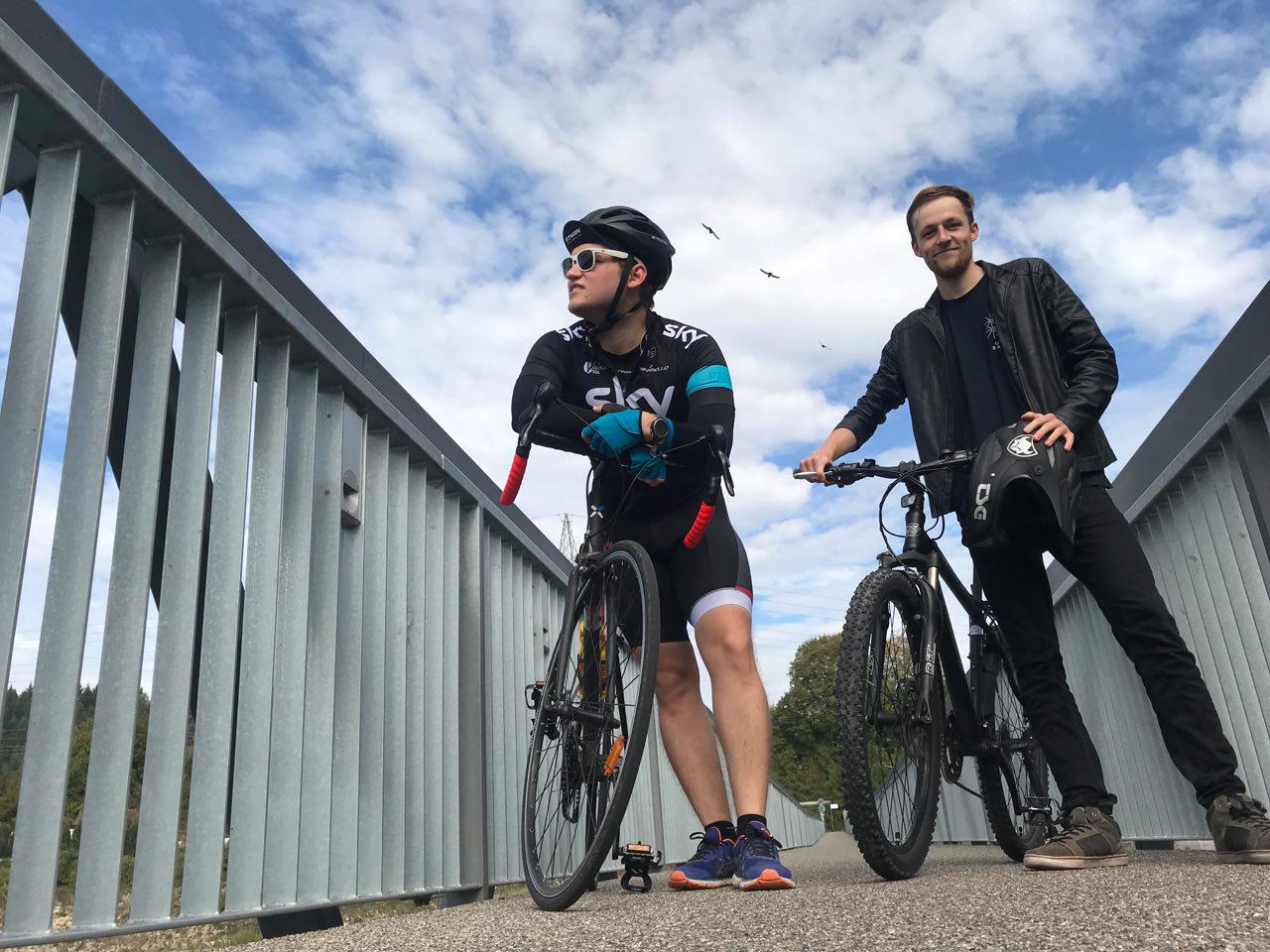 Cycling around the rhine